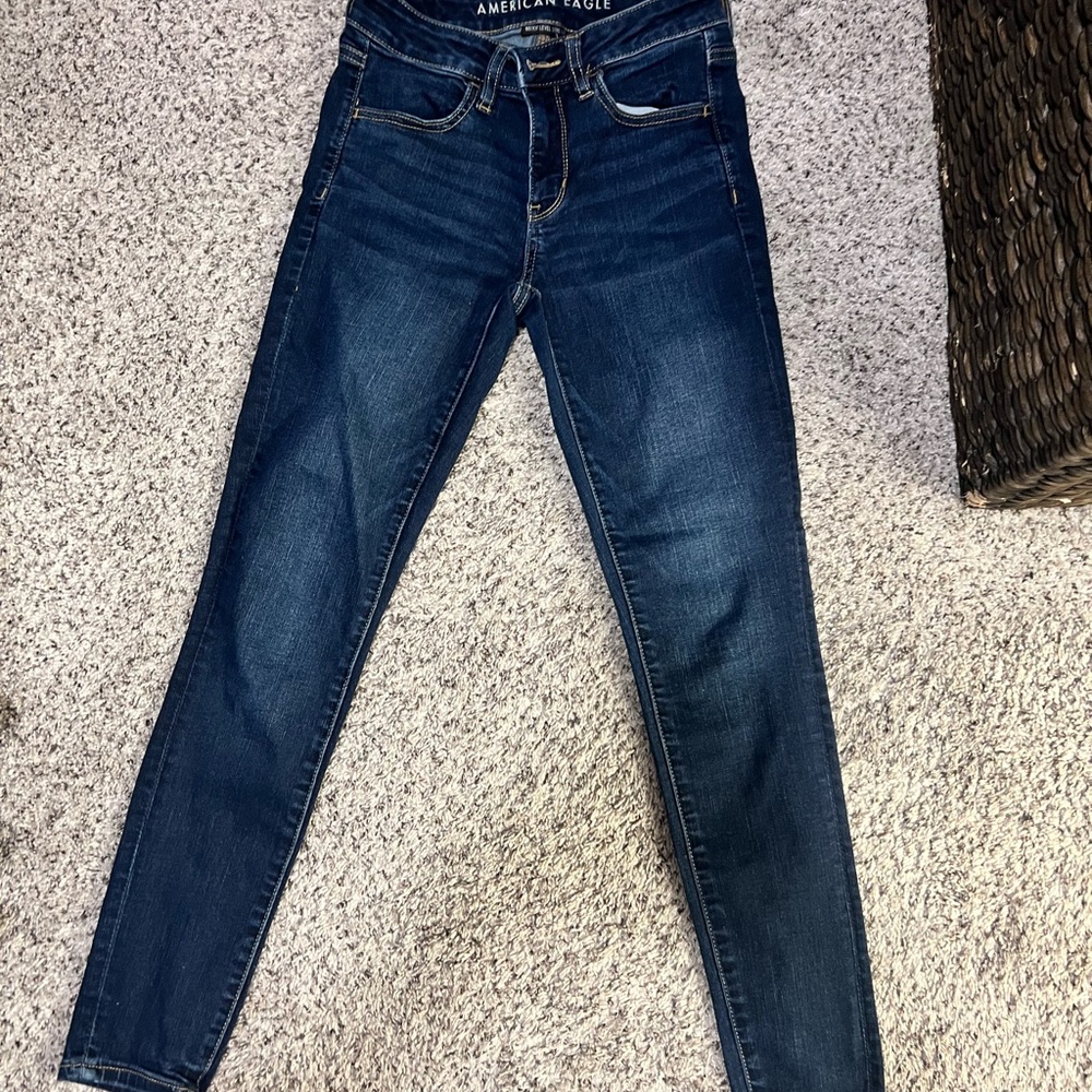 American Eagle Outfitters Women's Blue Jeans